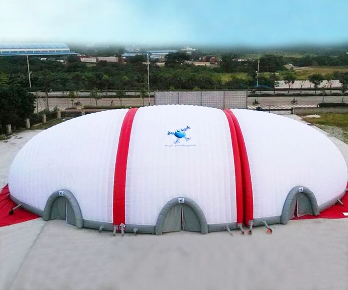 Suur messide ürituse telk täispuhutav Big trade show event tent inflatable