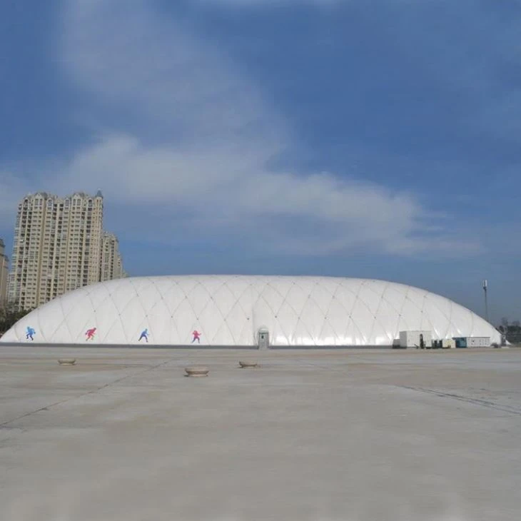 Inflatable big event air support tent