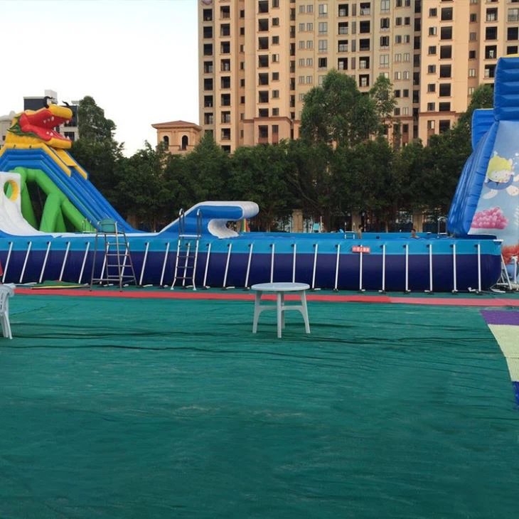 water park metal pool PVC tarpaulin